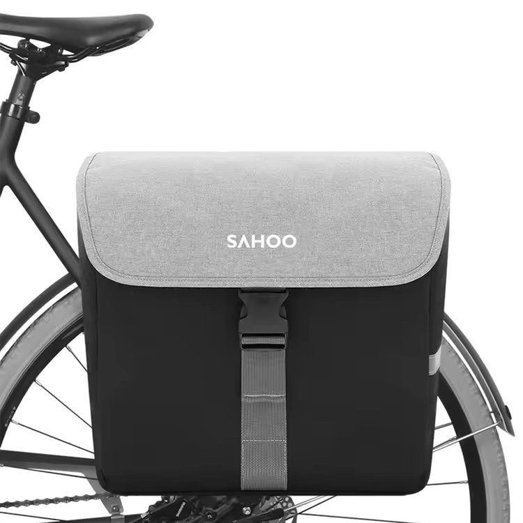 Bike Rear Seat Bag 20 Lsac De Velos Rear Rack Bag Bike Pannier Bicycle Bag for Cycling Traveling Commuting