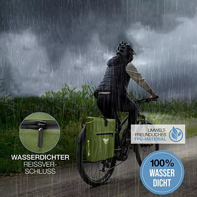 Hot Sell Bicycle Bag for Pannier Rack 100% Waterproof and PVC with Removable Waterproof Bicycle Pannier Bag Laptop Bag