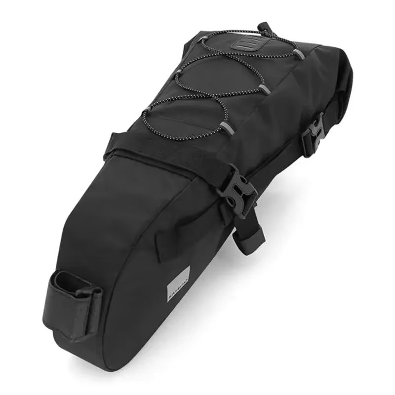 Folding Waterproof Bicycle Cycling Bag Reflective Bike Rear Seat Organizer Portable Saddle Bag