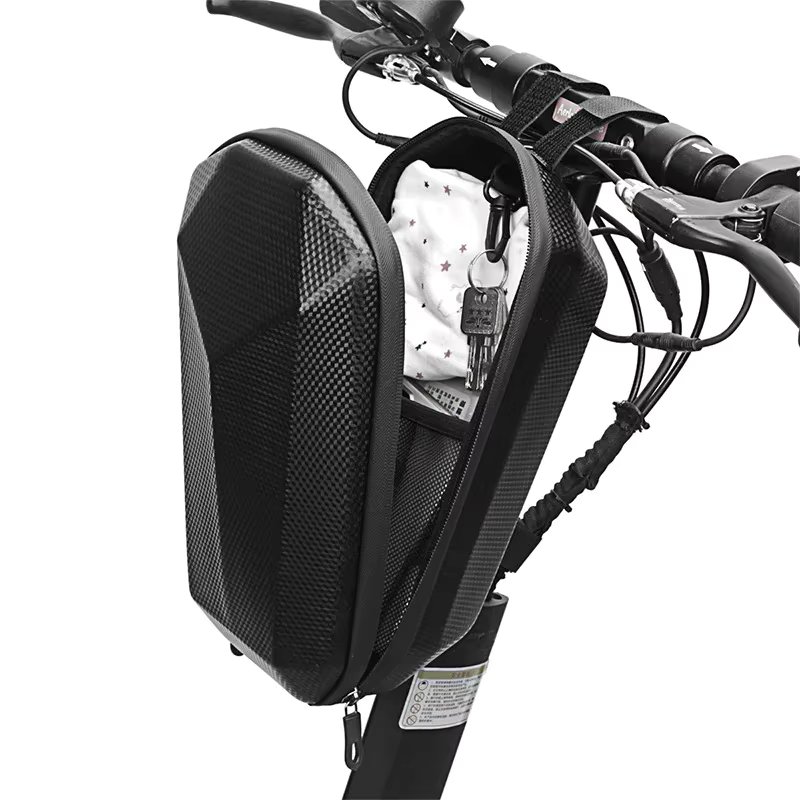 EVA Hard case Pack Electric Scooter Car Front Bag Waterproof Bike Front Hanging Bag Bicycle Riding Mobile Phone Storage Bag