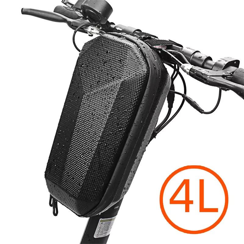 EVA Hard case Pack Electric Scooter Car Front Bag Waterproof Bike Front Hanging Bag Bicycle Riding Mobile Phone Storage Bag