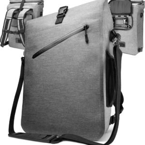 3 in 1 Bicycle Bag Bike Pannier Waterproof Large Capacity Rear Rack Bicycle Pannier Bag