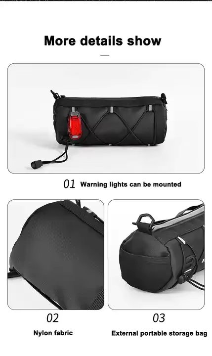 Custom Outdoor Cycling Bicycle Front Frame Waterproof Handlebar Bag Bike