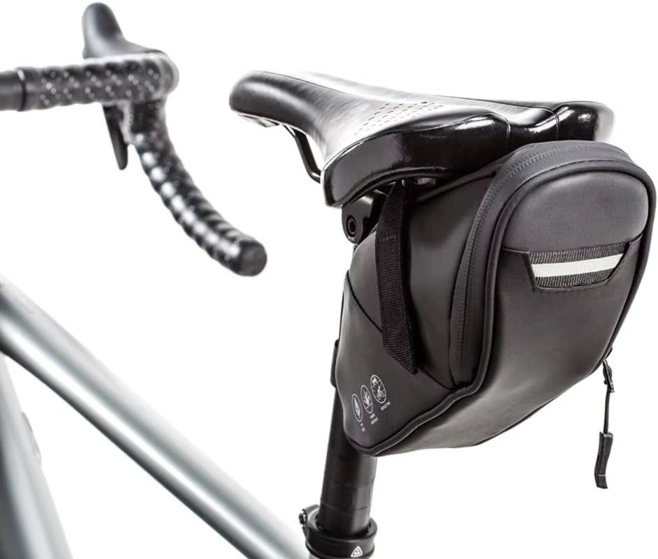 Mountain Land Waterproof Bike Bag Under Seat, Bicycle Saddle Bag Under Seat for Mountain Road Bikes Bag