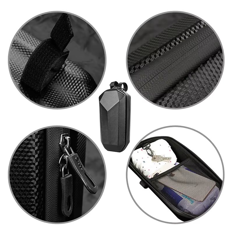 EVA Hard case Pack Electric Scooter Car Front Bag Waterproof Bike Front Hanging Bag Bicycle Riding Mobile Phone Storage Bag