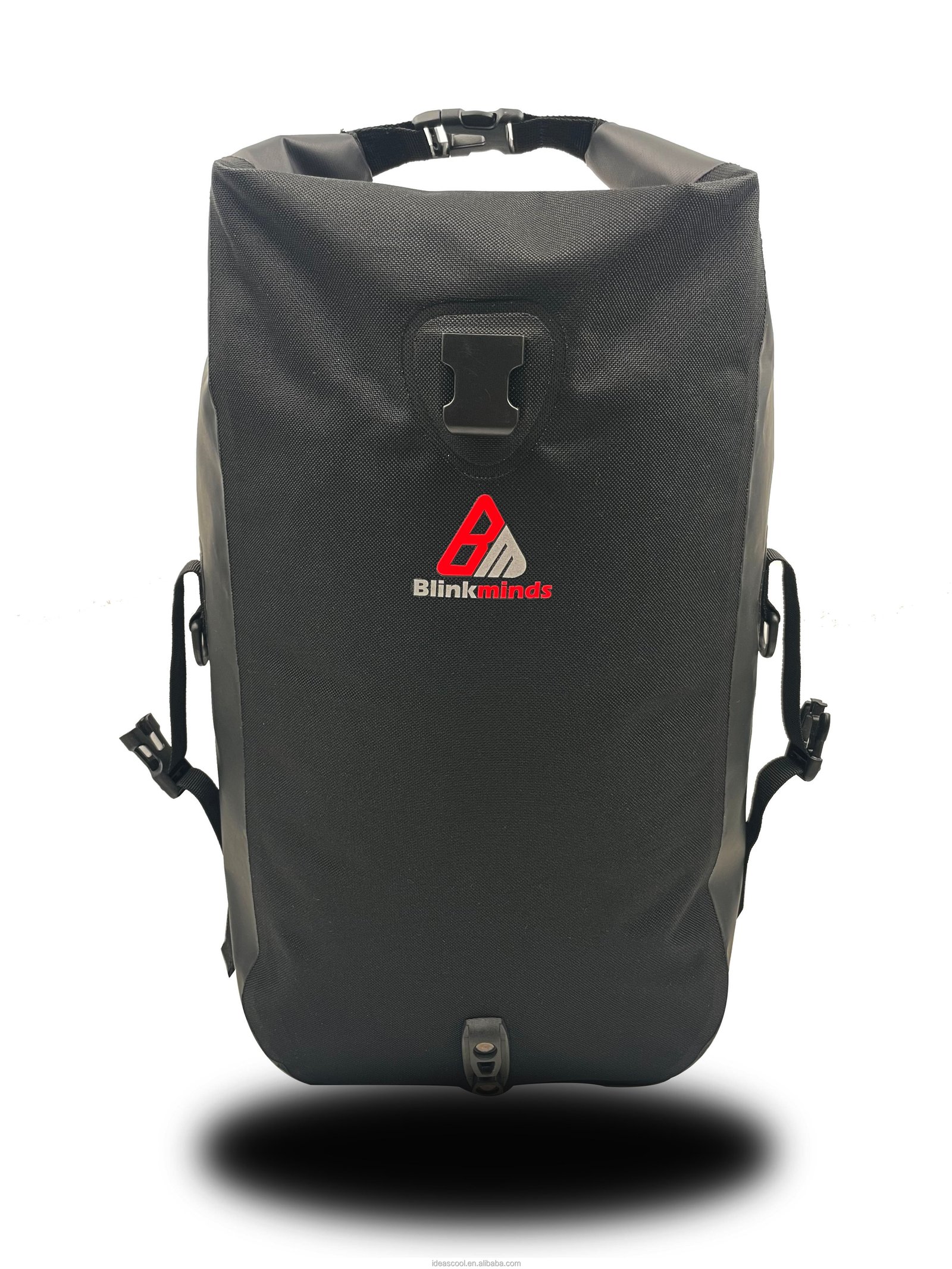 100% Waterproof 2 in 1 Bicycle Sustainable Polyester Backpack Messenger Pannier Bag