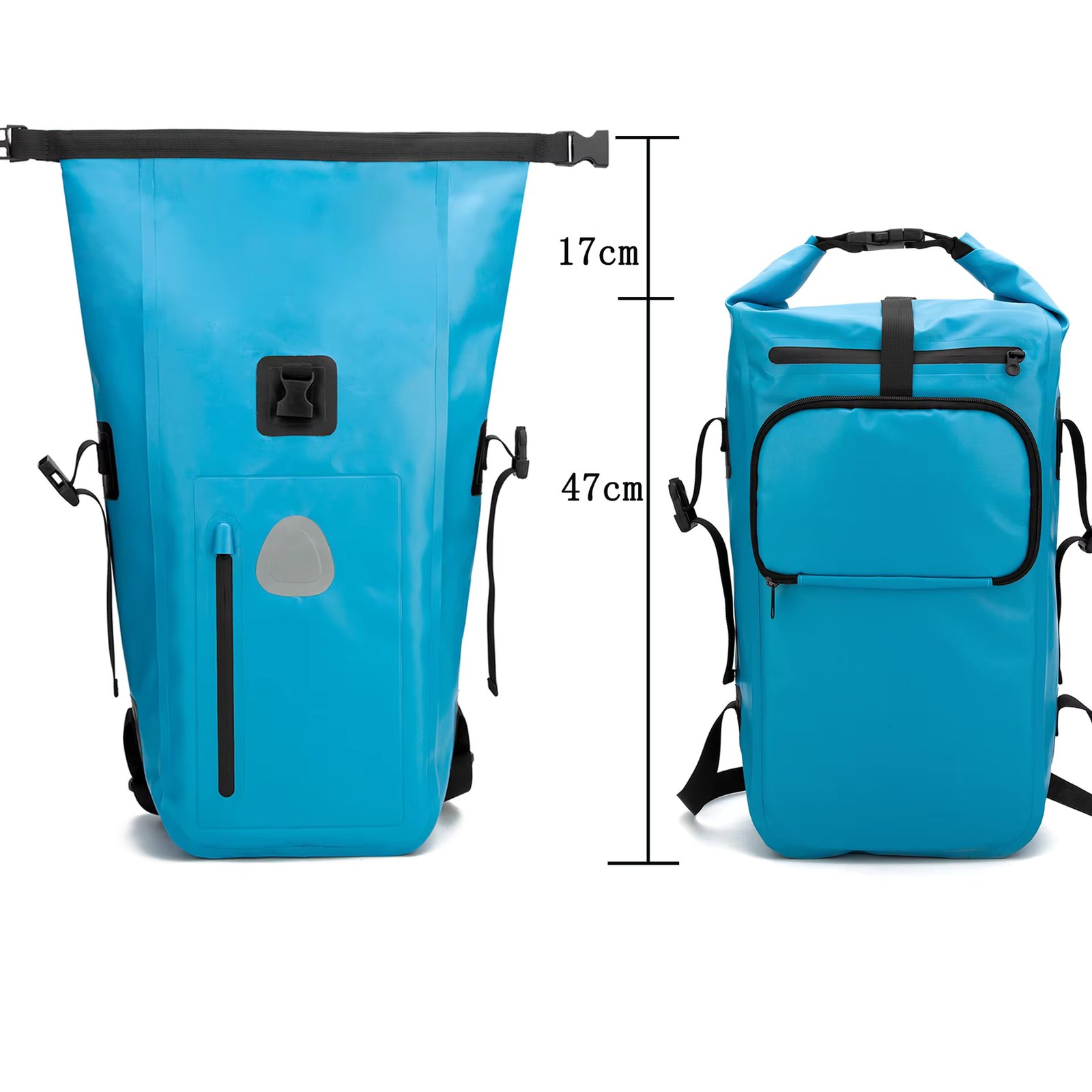Custom Logo Dry Bag Survival Pack Dust Proof Outdoor Bag Waterproof Bike Saddle Bag