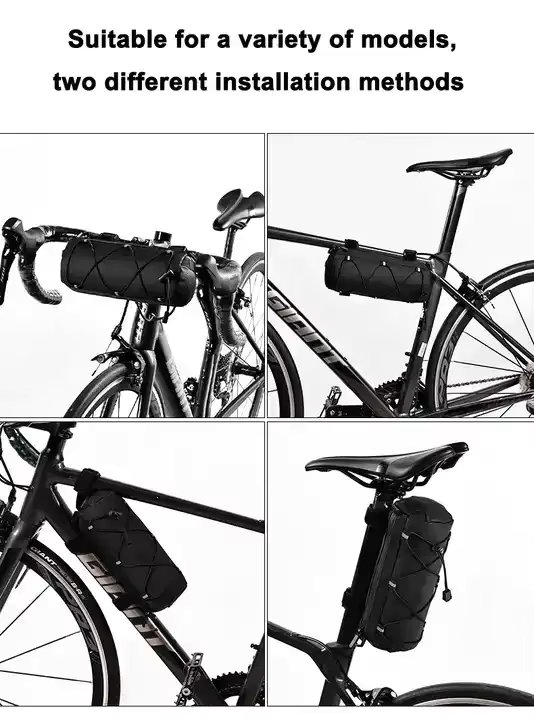 Custom Outdoor Cycling Bicycle Front Frame Waterproof Handlebar Bag Bike