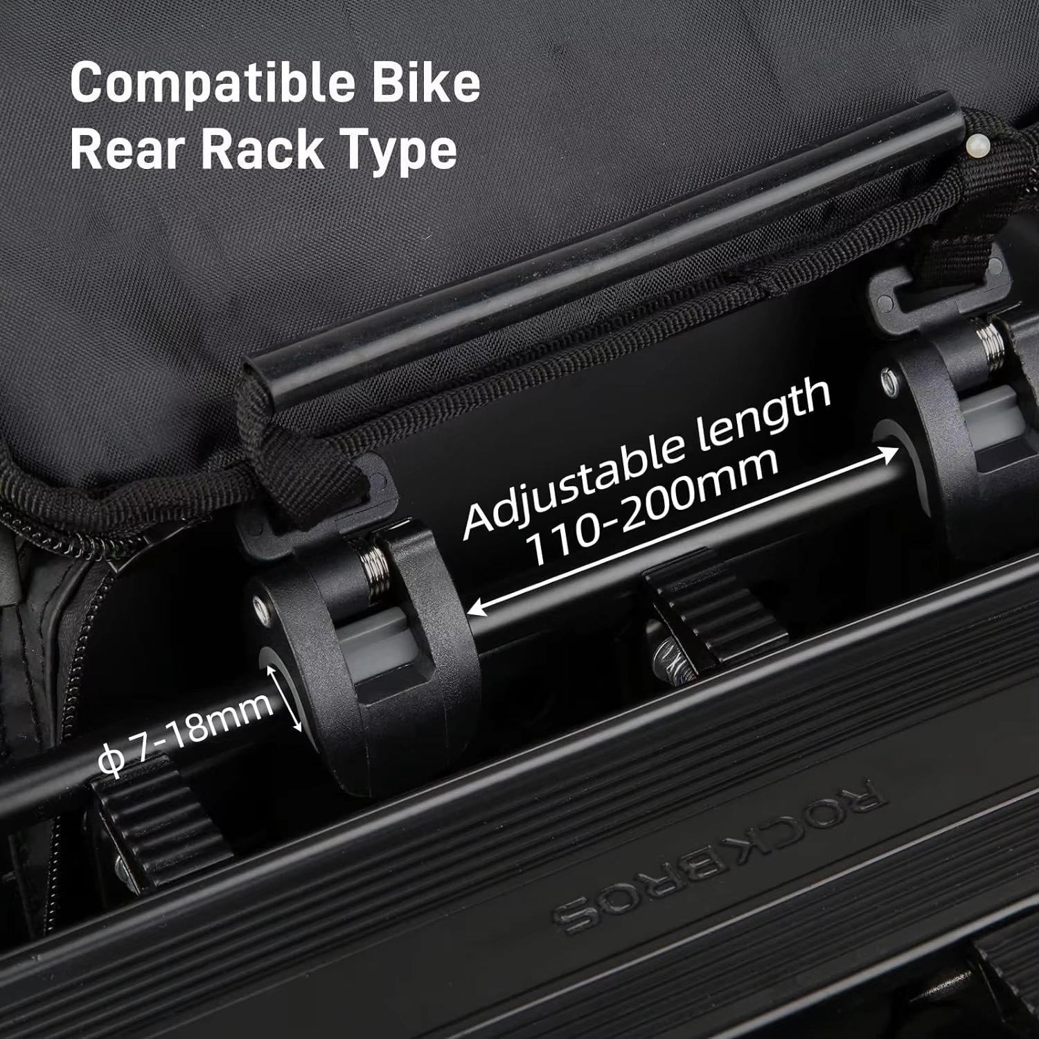 25L Bicycle Pannier Bags for Luggage Racks Waterproof 3 in 1 Bicycle Backpack As Pannier Rack Bag Shoulder Bag