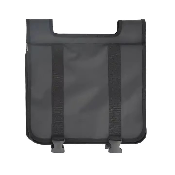 Double Zipper Reflective Large Capacity Water Tail Bag with Bottle Pocket Bicycle Saddle Bag Bicycle Accessories