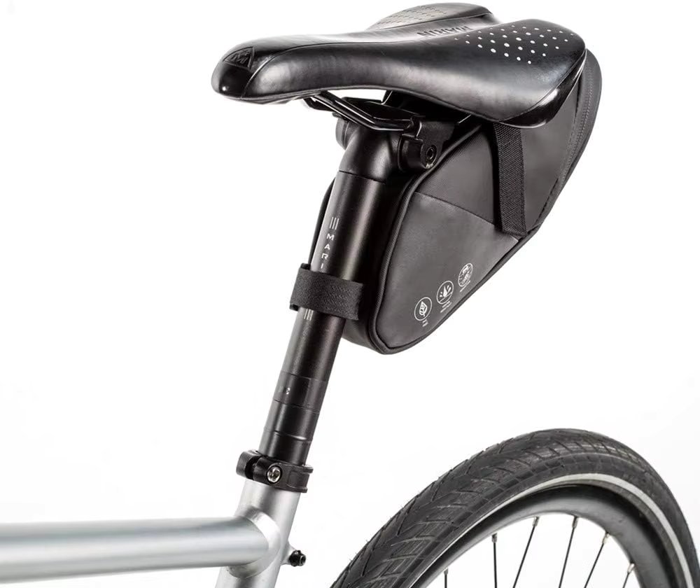 Mountain Land Waterproof Bike Bag Under Seat, Bicycle Saddle Bag Under Seat for Mountain Road Bikes Bag