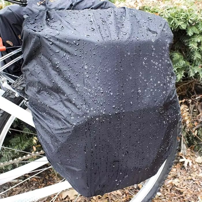 Black Includes Rain Cover Clip-On Quick-Release All Weather Bike Panniers Bicycle Bag PakRak