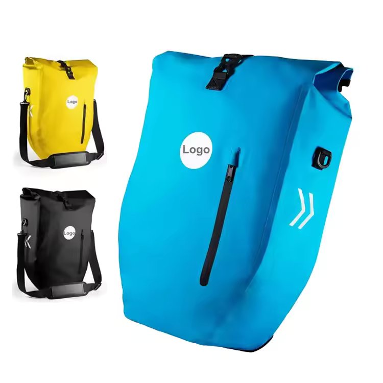 IDS PACK Multi Functional Cycling Bicycle Pannier Bike 100% Waterproof Messenger Bag Backpack 3 in 1 Bicycle Bags & Boxes