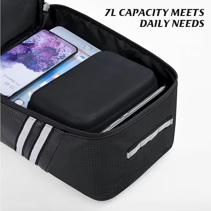 Factory Custom Rear Bike Rack Bag with Rain Cover, 7L/9L/10L/12L Waterproof Bicycle Ebike Saddle Bag