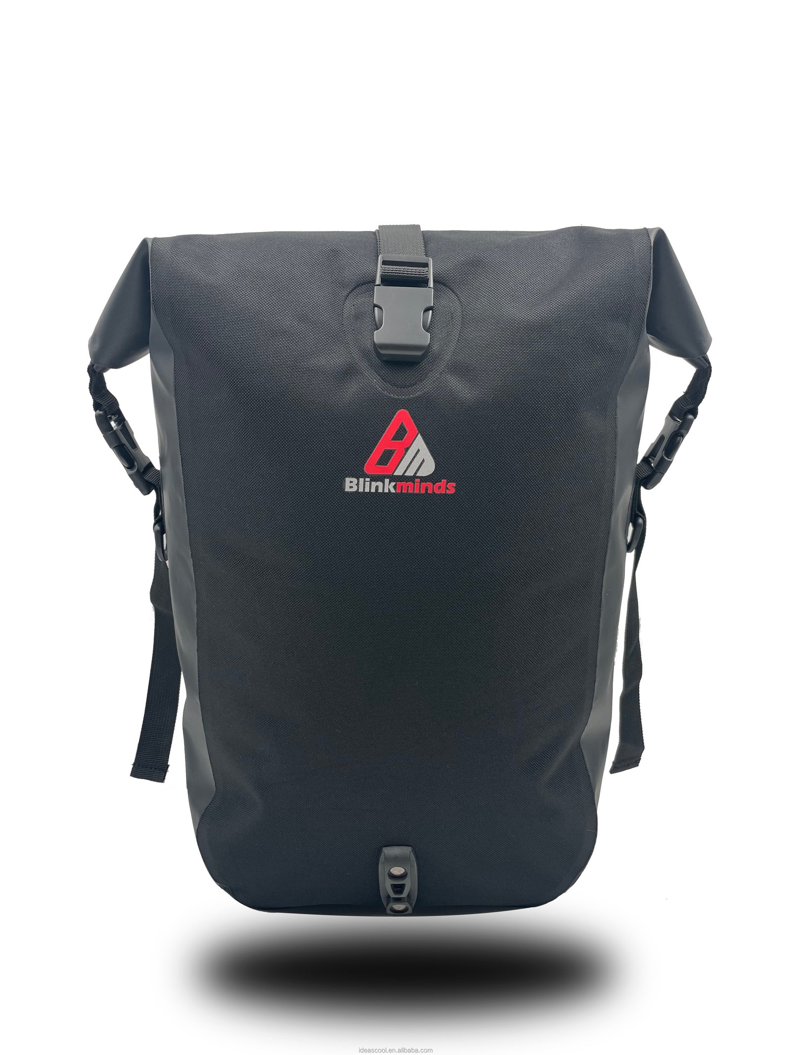 100% Waterproof 2 in 1 Bicycle Sustainable Polyester Backpack Messenger Pannier Bag