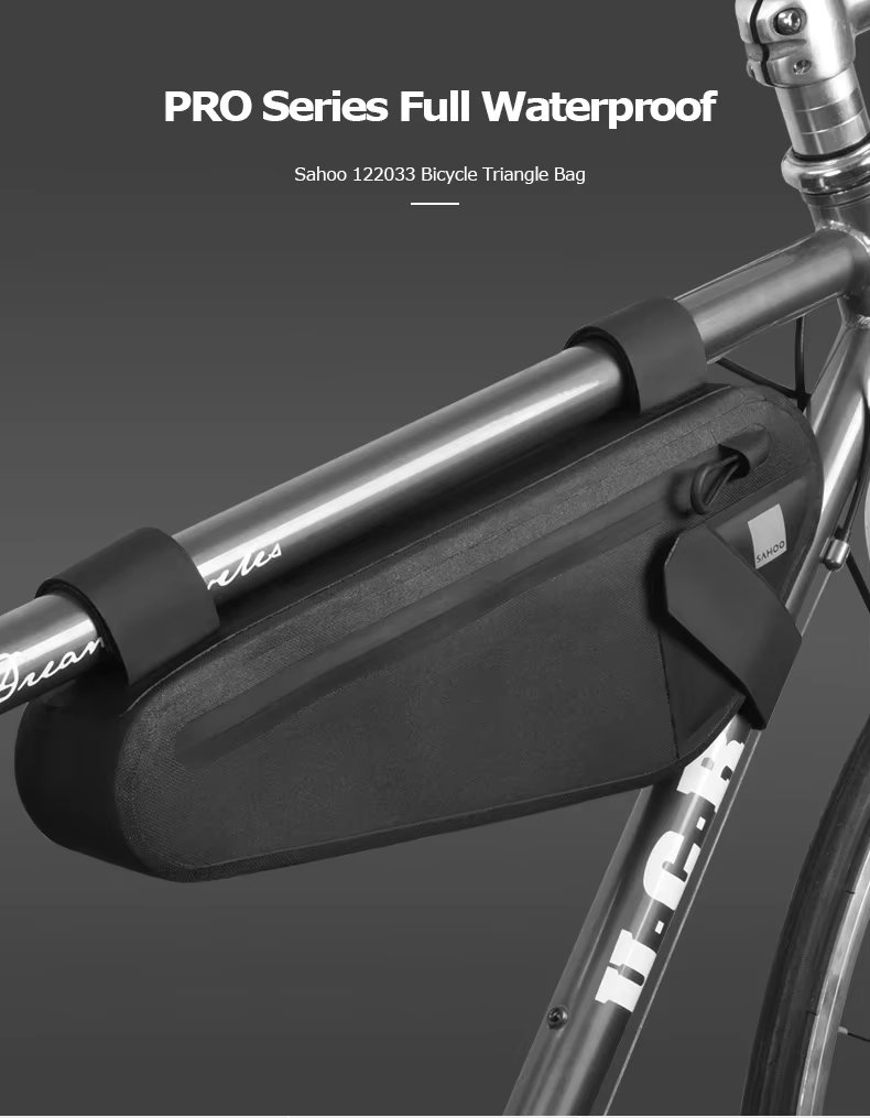 Volledige Waterproof Triangle Bag Mountain Road Top Tube Bike Cycling Bicycle Bag Pouch Pannier Pouch Pack