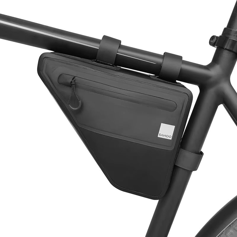 1.5L IPX3 Waterproof Mountain Road Bike Top Tube Cycling Pouch Bicycle Triangle Frame Bag