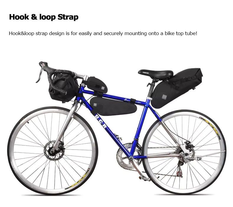 Volledige Waterproof Triangle Bag Mountain Road Top Tube Bike Cycling Bicycle Bag Pouch Pannier Pouch Pack