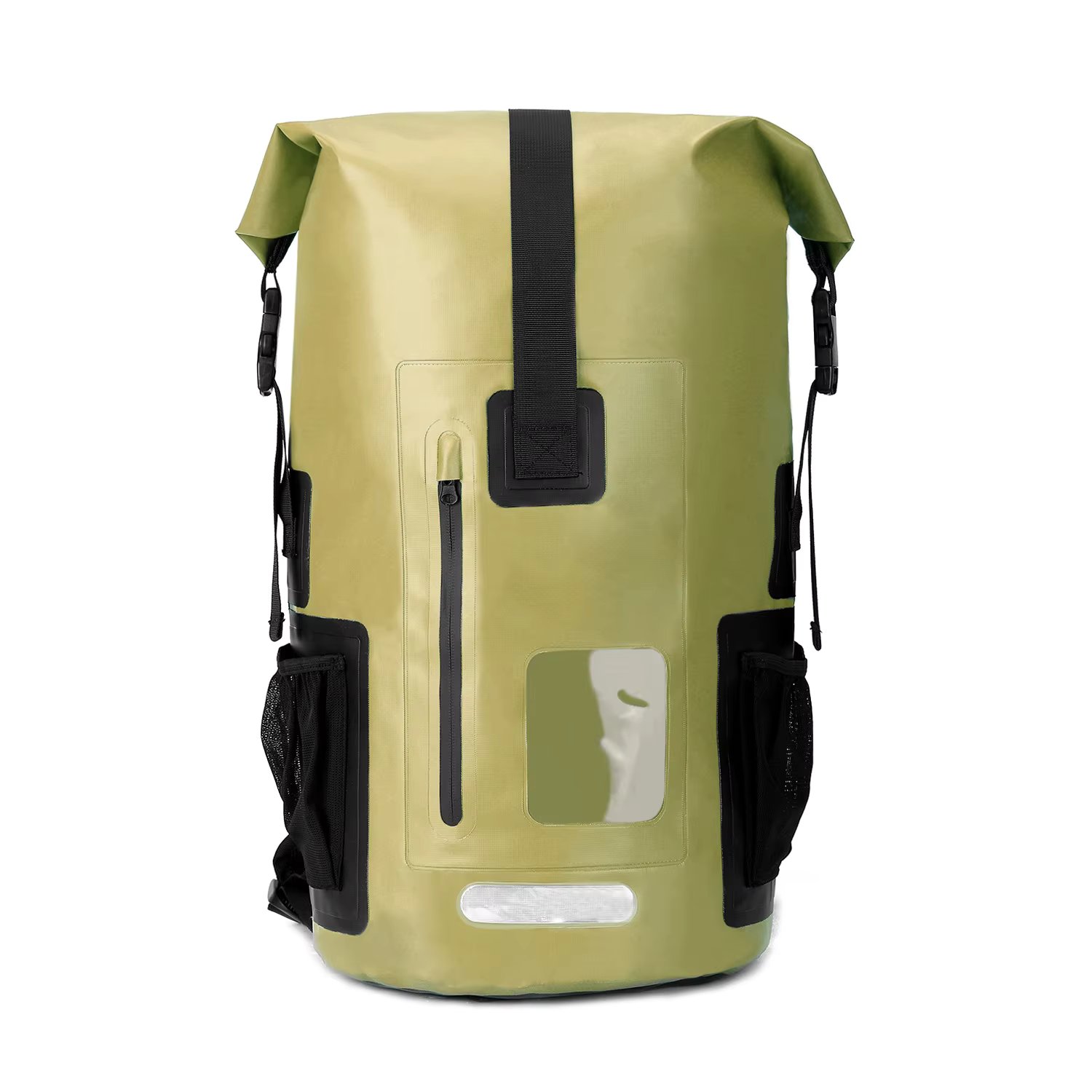 IPX6 Grade Water Proof Recycled Dry Bag 500D Tarpaulin PVC Outdoor Black Camping Waterproof Bag Backpack