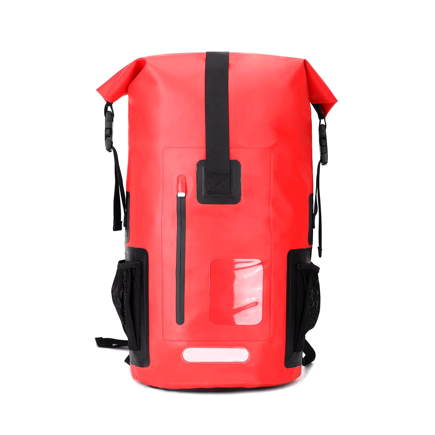 IPX6 Grade Water Proof Recycled Dry Bag 500D Tarpaulin PVC Outdoor Black Camping Waterproof Bag Backpack