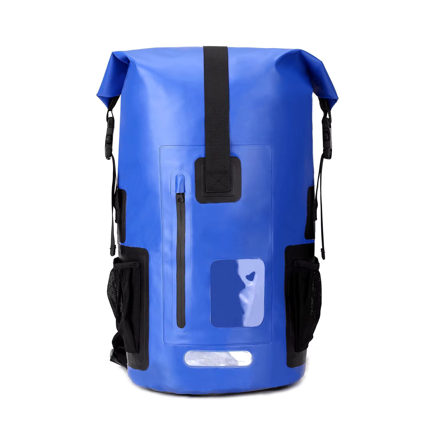 IPX6 Grade Water Proof Recycled Dry Bag 500D Tarpaulin PVC Outdoor Black Camping Waterproof Bag Backpack