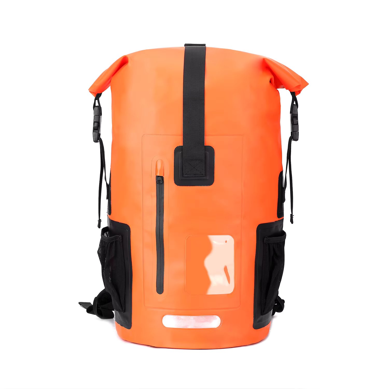 IPX6 Grade Water Proof Recycled Dry Bag 500D Tarpaulin PVC Outdoor Black Camping Waterproof Bag Backpack