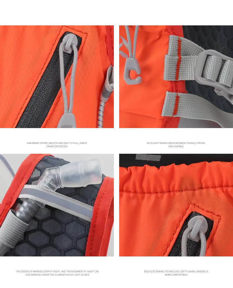 Outdoor Breathable Sports Riding Backpack Men's and Women's 5L ultra Light Marathon Running Water Bag