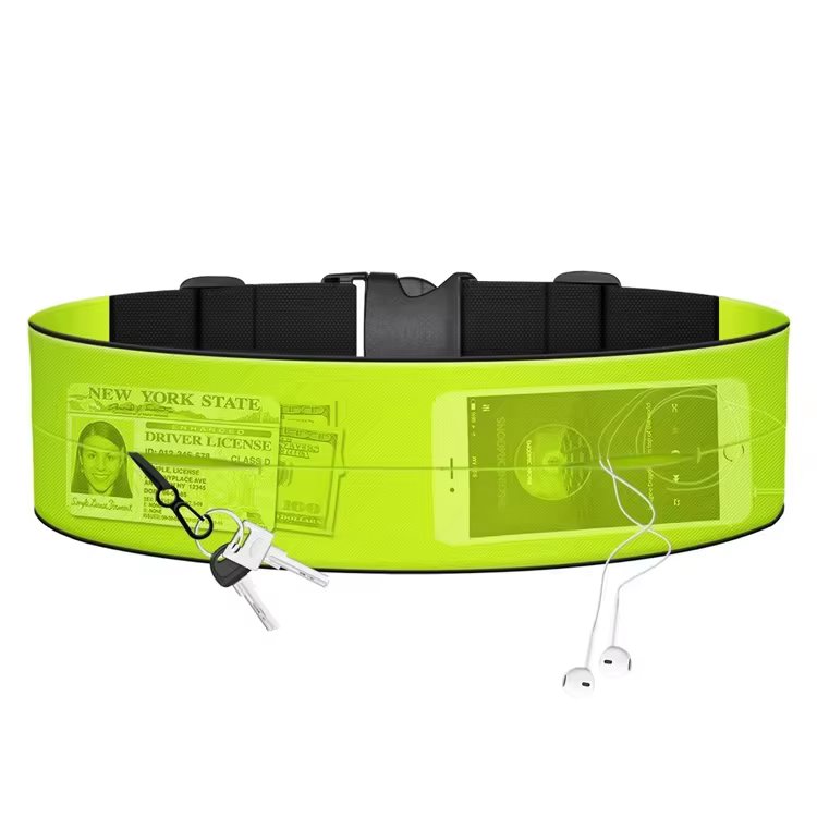 Newest Soft Spandex Running Belt Runner Cellphone Pouch Money Belt Fitness Running Belt Waist Quality Running Bag