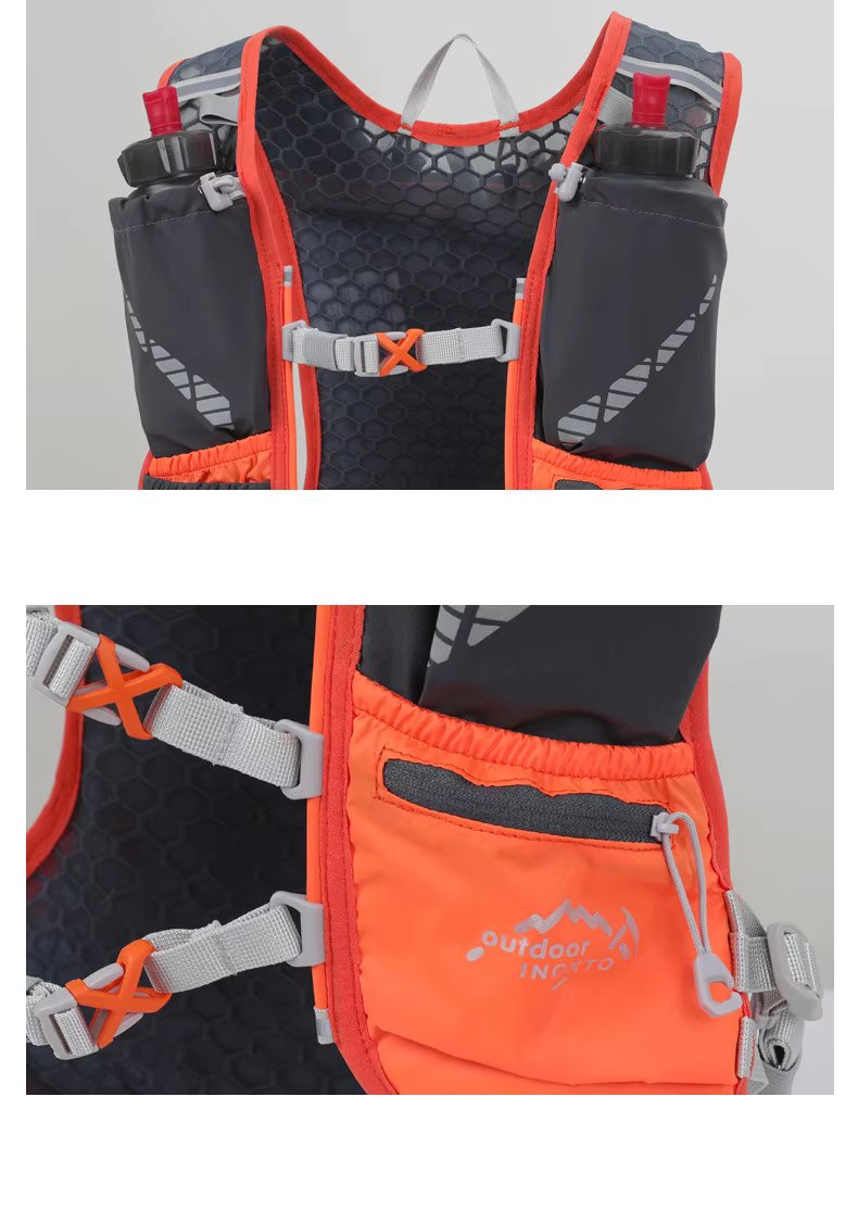 Outdoor Breathable Sports Riding Backpack Men's and Women's 5L ultra Light Marathon Running Water Bag