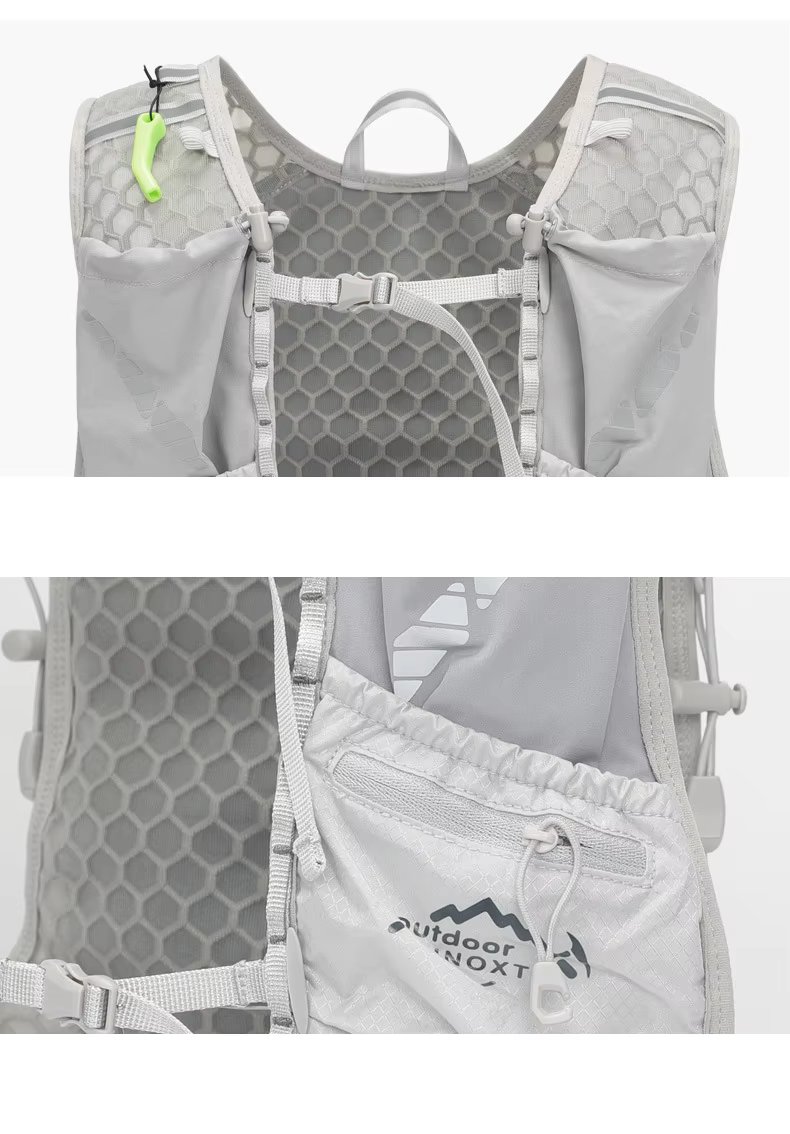 Outdoor Sports Marathon Hiking 5L Lightweight Running Backpack Hydration Pack Multi-functional Trail Running Vest