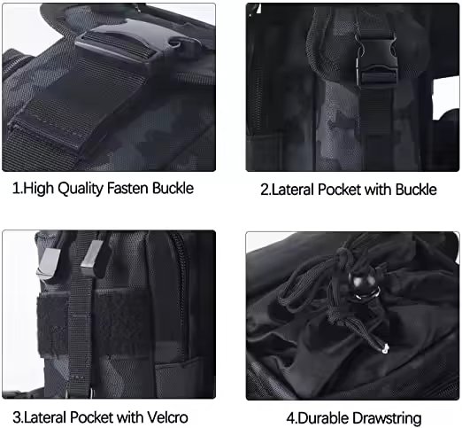 Multifunctional Tactical Outdoor Motorcycling Hiking Traveling Drop Leg Waist Bag Pack Water Bottle Fishing Tool Pouch