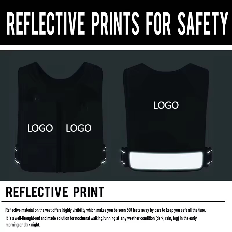 Factory Neoprene Reflective Adjustable Waistband Sports Running Vest Hydration Jogging Running Vest Phone Holder