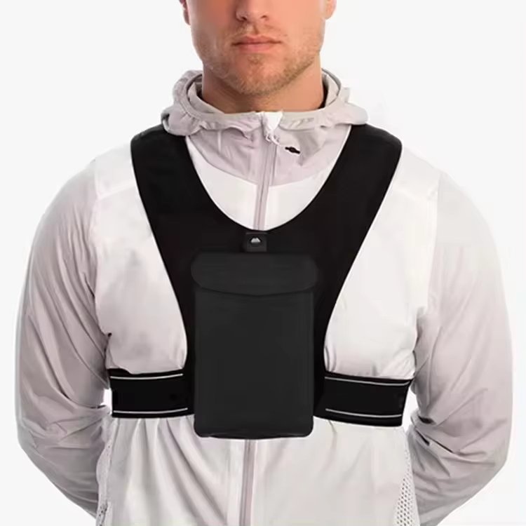 Running Vest Backpack for Mobile Phones and Accessories, Lightweight Backpack for Hiking and Cycling
