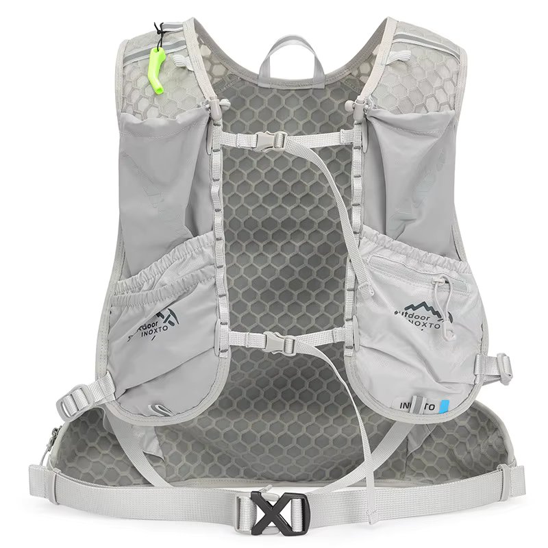 Outdoor Sports Marathon Hiking 5L Lightweight Running Backpack Hydration Pack Multi-functional Trail Running Vest